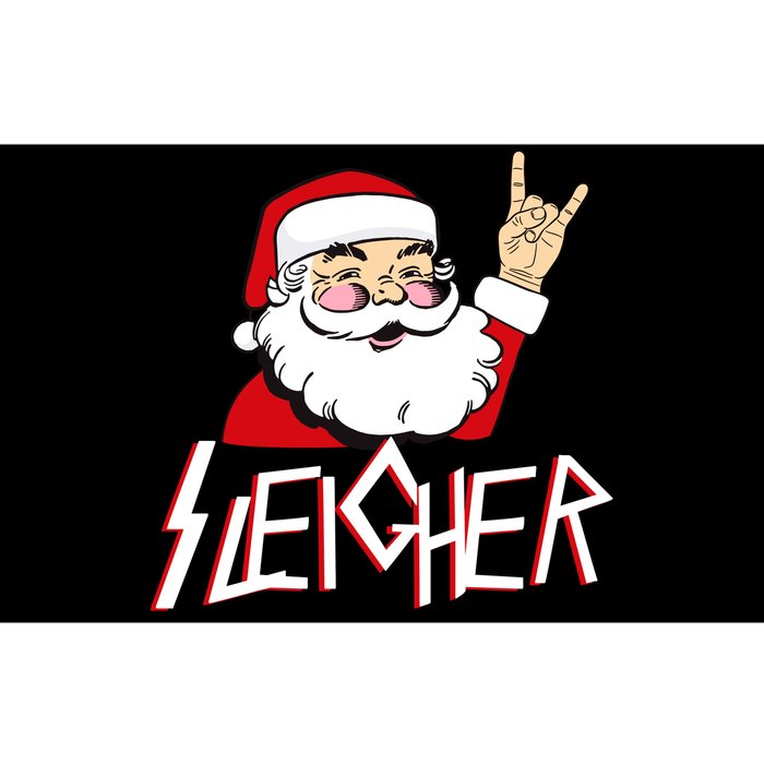 Sleigher Santa Rocks Bumper Sticker