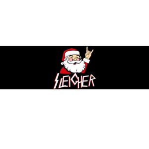 Sleigher Santa Rocks Bumper Sticker