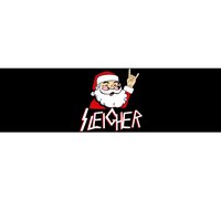 Sleigher Santa Rocks Bumper Sticker