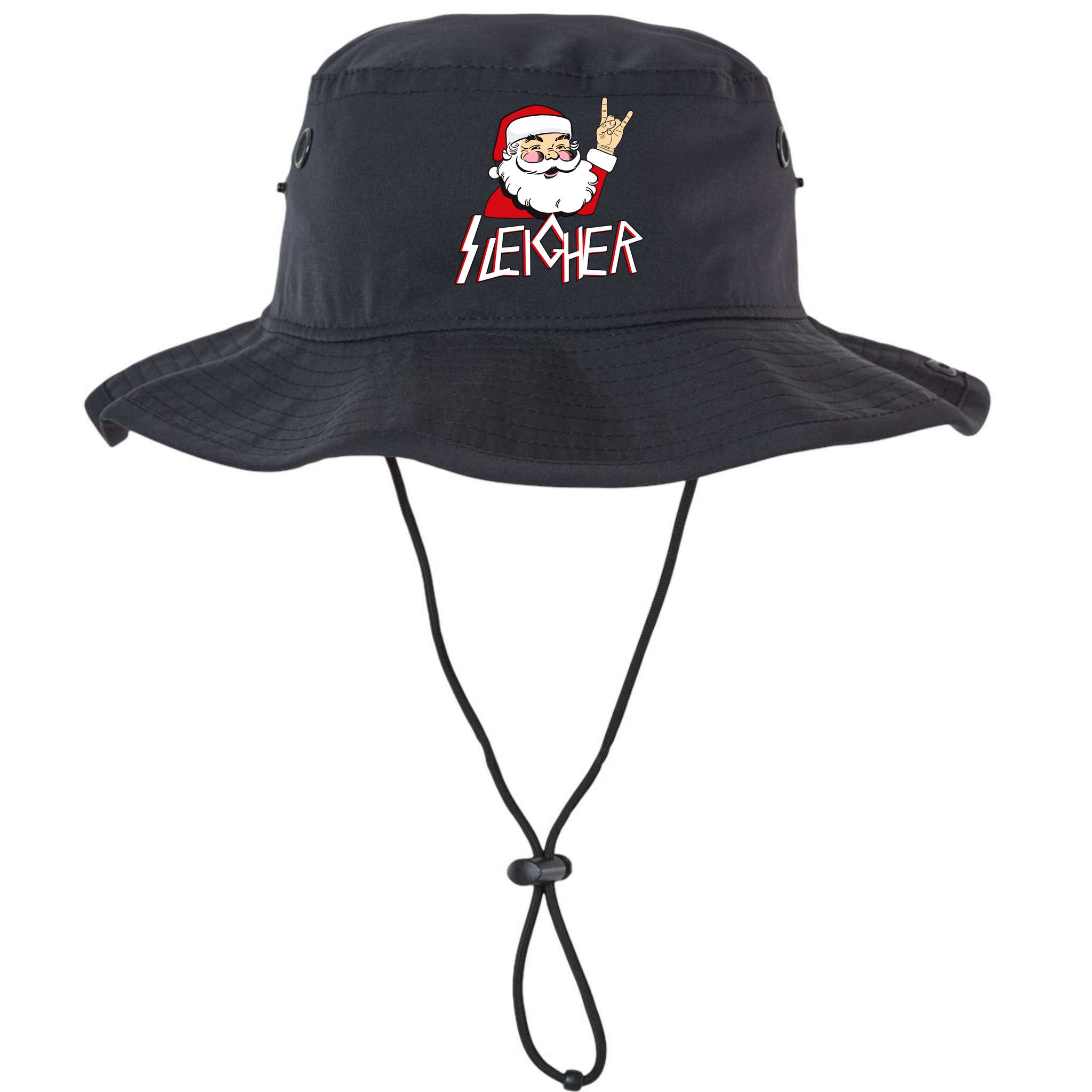 Sleigher Santa Rocks Bucket Hat