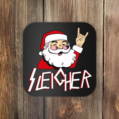 Sleigher Santa Rocks Coaster