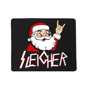 Sleigher Santa Rocks Mousepad