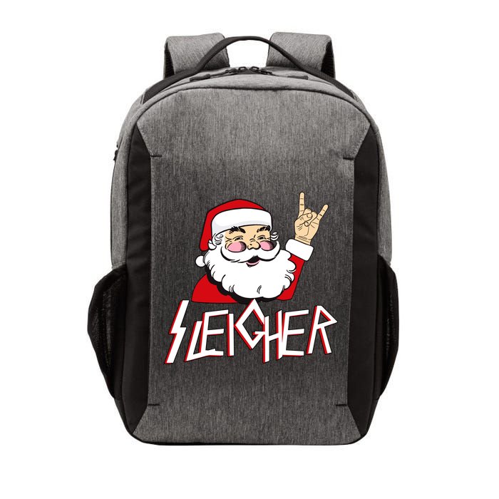 Sleigher Santa Rocks Vector Backpack