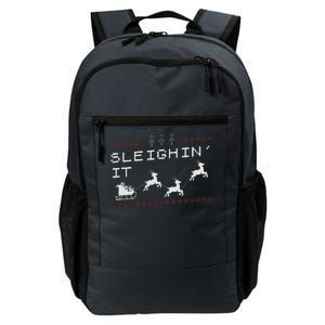 Sleighin It Ugly Christmas  Daily Commute Backpack