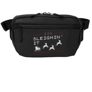 Sleighin It Ugly Christmas  Crossbody Pack