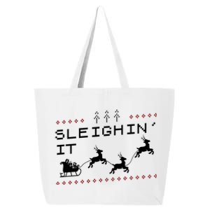 Sleighin It Ugly Christmas  25L Jumbo Tote