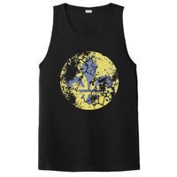 St Louis Flag Missouri Travel Home Love Family Faded PosiCharge Competitor Tank