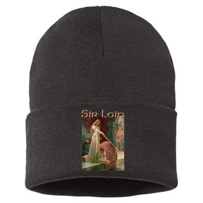 Sir Loin Funny Sirloin Steak Sustainable Knit Beanie