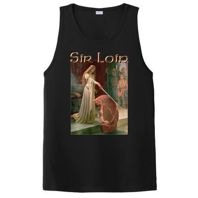 Sir Loin Funny Sirloin Steak PosiCharge Competitor Tank