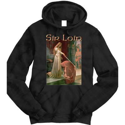 Sir Loin Funny Sirloin Steak Tie Dye Hoodie