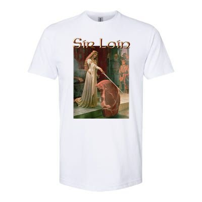 Sir Loin Funny Sirloin Steak Softstyle® CVC T-Shirt