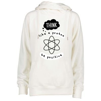 Science Lover Funny Science Teacher Atom Science Womens Funnel Neck Pullover Hood