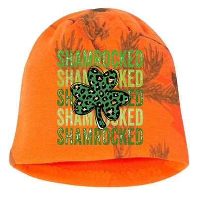 Shamrocked Lucky Flower Kati - Camo Knit Beanie