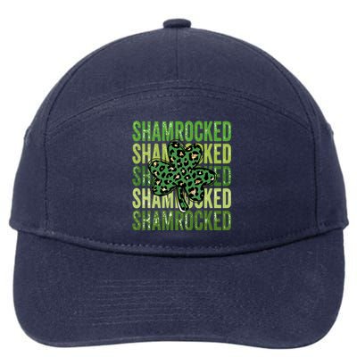 Shamrocked Lucky Flower 7-Panel Snapback Hat