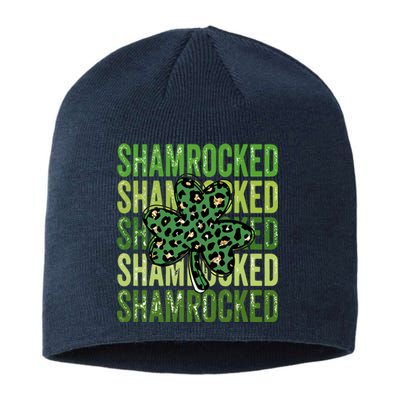 Shamrocked Lucky Flower Sustainable Beanie