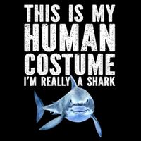 Shark Lover Funny Shark Sea Animals Shark Cooling Performance Crew T-Shirt