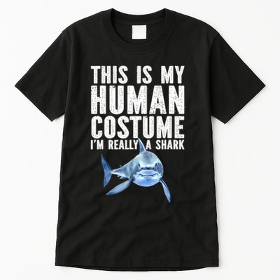 Shark Lover Funny Shark Sea Animals Shark Tall T-Shirt