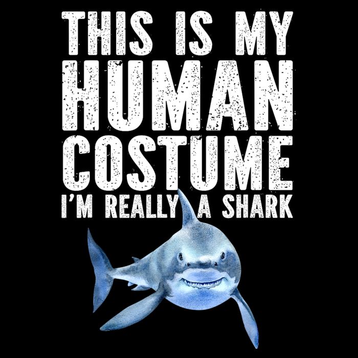 Shark Lover Funny Shark Sea Animals Shark 7-Panel Snapback Hat