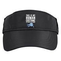 Shark Lover Funny Shark Sea Animals Shark Adult Drive Performance Visor