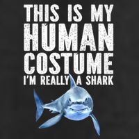 Shark Lover Funny Shark Sea Animals Shark Golf Towel