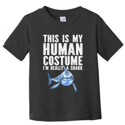 Shark Lover Funny Shark Sea Animals Shark Toddler T-Shirt