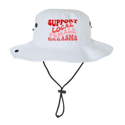 Support Local Female Orgasms Groovy Legacy Cool Fit Booney Bucket Hat