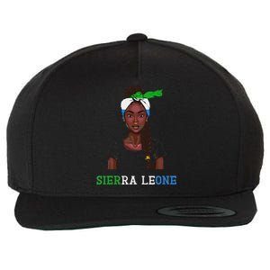 Sierra Leonean Flag Souvenirs Products Woman Sierra Leone Wool Snapback Cap