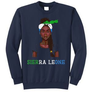 Sierra Leonean Flag Souvenirs Products Woman Sierra Leone Sweatshirt