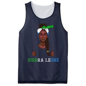 Sierra Leonean Flag Souvenirs Products Woman Sierra Leone Mesh Reversible Basketball Jersey Tank