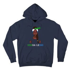 Sierra Leonean Flag Souvenirs Products Woman Sierra Leone Tall Hoodie