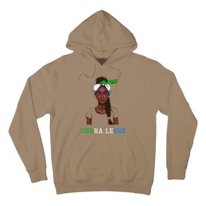 Sierra Leonean Flag Souvenirs Products Woman Sierra Leone Hoodie