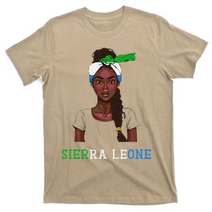 Sierra Leonean Flag Souvenirs Products Woman Sierra Leone T-Shirt