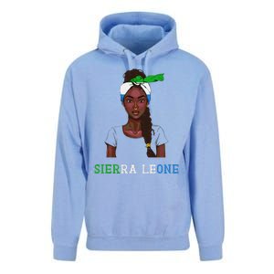 Sierra Leonean Flag Souvenirs Products Woman Sierra Leone Unisex Surf Hoodie