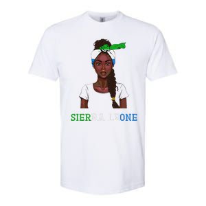 Sierra Leonean Flag Souvenirs Products Woman Sierra Leone Softstyle CVC T-Shirt