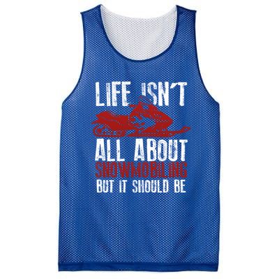 Snowmobiling Lover Funny Snowmobile Quote For Snowmobilers Funny Gift Mesh Reversible Basketball Jersey Tank