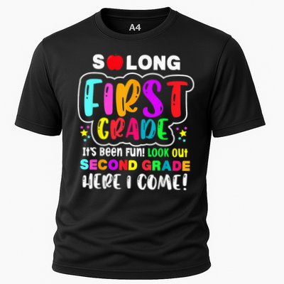 So Long First Grade Hello Second Grade Here I Come 2nd Grade Performance Shirt