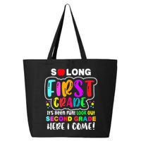 So Long First Grade Hello Second Grade Here I Come 2nd Grade 25L Jumbo Tote