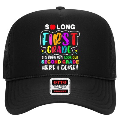So Long First Grade Hello Second Grade Here I Come 2nd Grade Trucker Hat