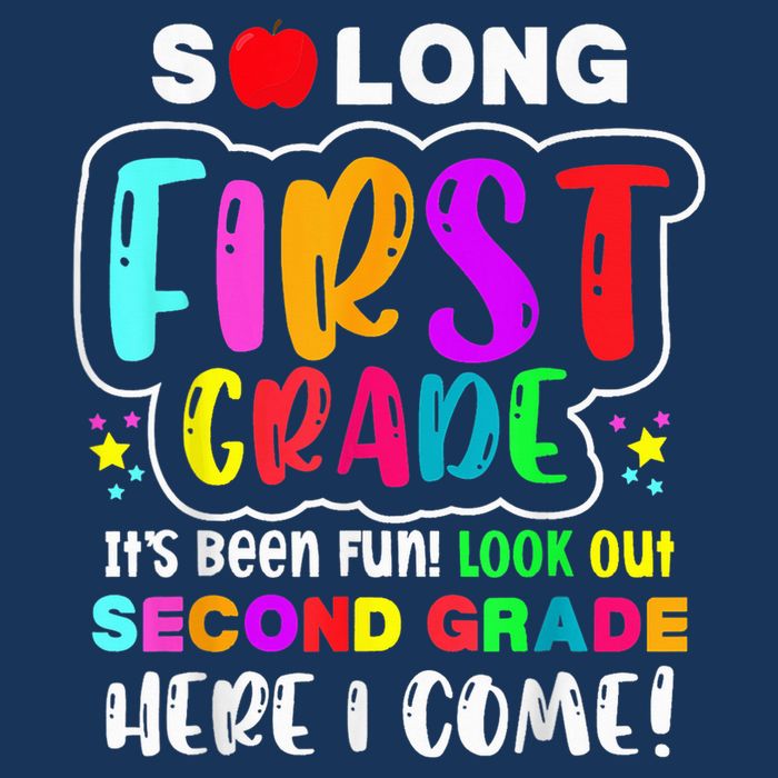 So Long First Grade Hello Second Grade Here I Come 2nd Grade Infant Baby Jersey Bodysuit