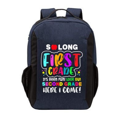 So Long First Grade Hello Second Grade Here I Come 2nd Grade Vector Backpack