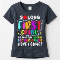 So Long First Grade Hello Second Grade Here I Come 2nd Grade Womens T-Shirt