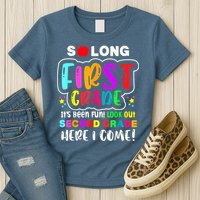 So Long First Grade Hello Second Grade Here I Come 2nd Grade Womens T-Shirt
