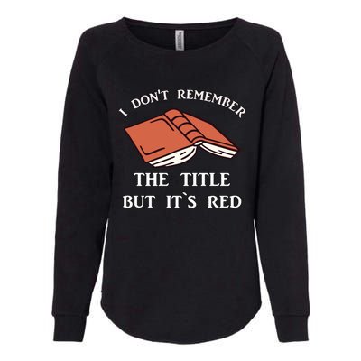 School Library Funny For Librarian Gift Womens California Wash Sweatshirt