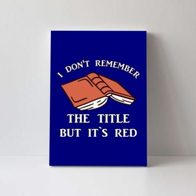 School Library Funny For Librarian Gift Canvas