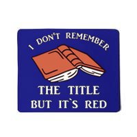 School Library Funny For Librarian Gift Mousepad