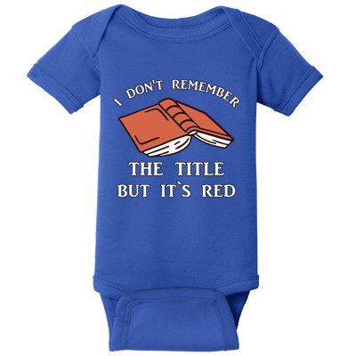 School Library Funny For Librarian Gift Baby Bodysuit