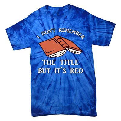 School Library Funny For Librarian Gift Tie-Dye T-Shirt