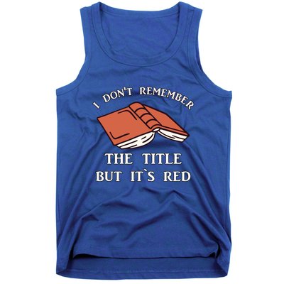 School Library Funny For Librarian Gift Tank Top