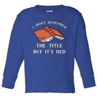 School Library Funny For Librarian Gift Toddler Long Sleeve Shirt