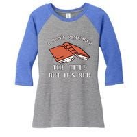 School Library Funny For Librarian Gift Women's Tri-Blend 3/4-Sleeve Raglan Shirt